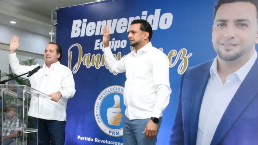 PRM capitaliza en Moca la juramentación de Danny Pérez y anticipa más incorporaciones