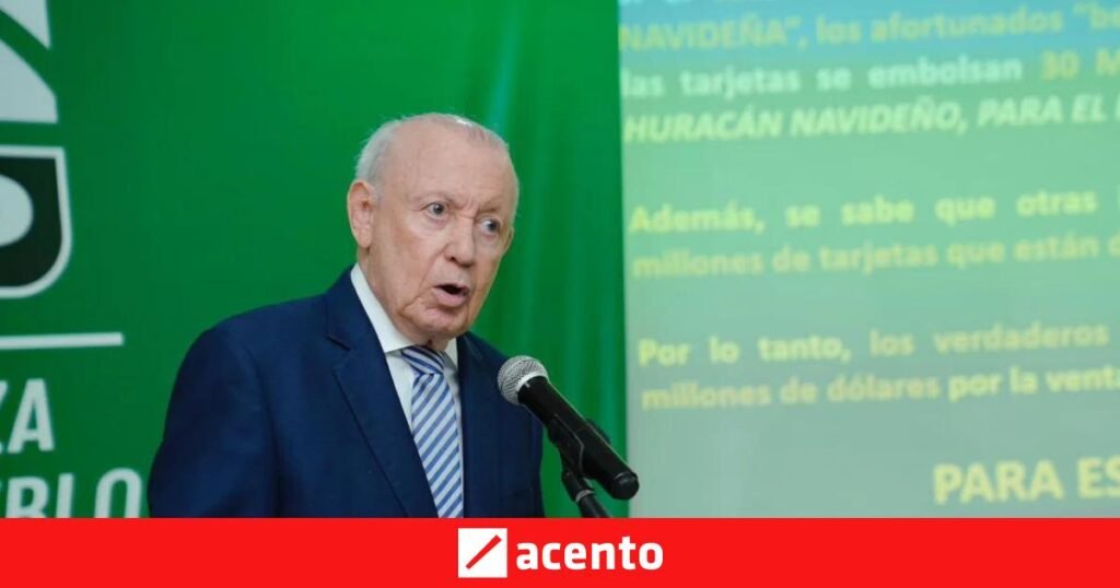 Alburquerque acusa al PRM de manipular la crisis fiscal para justificar nuevos impuestos