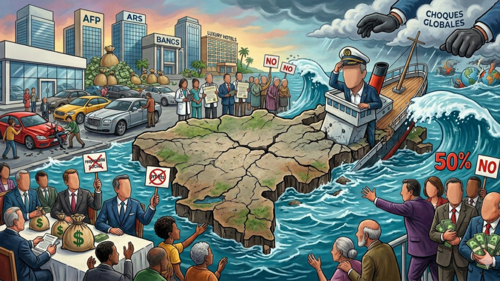 Crisis y debilidad institucional exponen la soledad del Gobierno ante un sector privado sin compromiso social