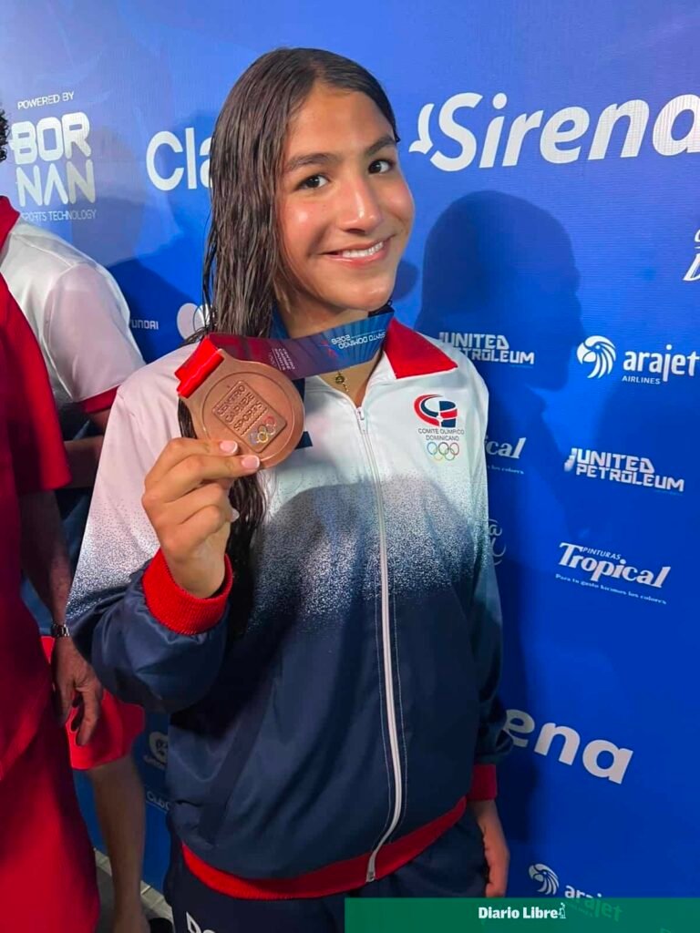 Natación da dos preseas inéditas a RD, pero el país cae al sexto puesto en Santo Domingo 2026
