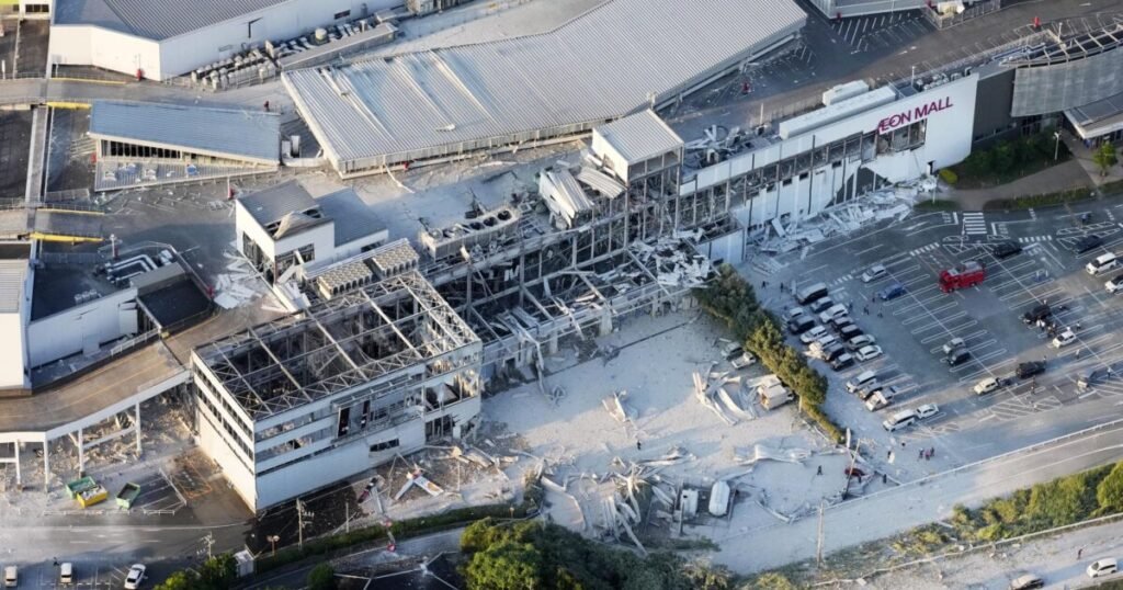 Terremoto en Japón deja al descubierto fallas de control tras explosión en centro comercial con decenas de desaparecidos