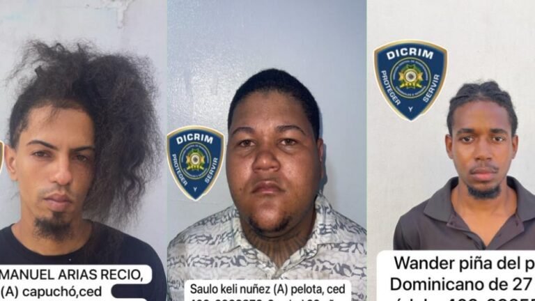 Tres apresados y otros tres prófugos tras asesinato de dirigente comunitario en Los Alcarrizos
