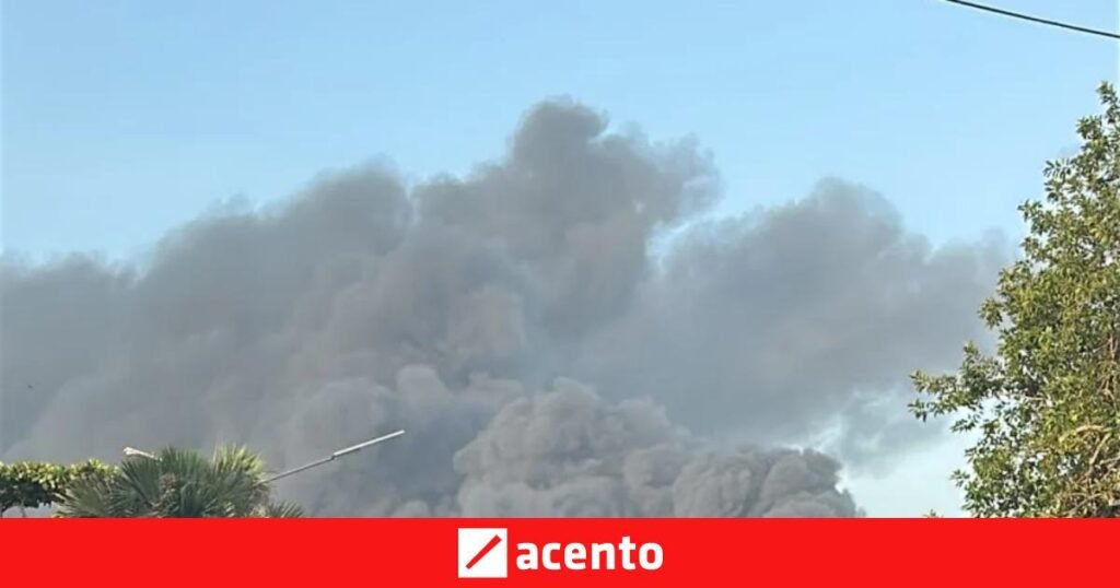 Arde un camión de combustible en la avenida George Washington y reaviva dudas sobre respuesta y prevención