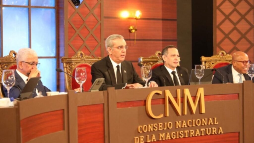 CNM evalúa hoy a siete jueces en el Palacio Nacional, con Abinader al frente y reclamos de Finjus