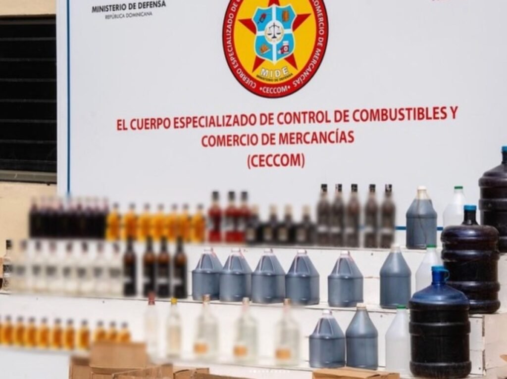 Operativo en Yaguate destapa alcance del mercado ilícito de alcohol y abre presión para identificar responsables
