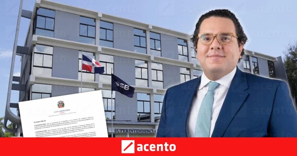 Abinader nombra a Víctor Cedeño Brea al frente de Bancos y sustituye a Alejandro Fernández Whipple