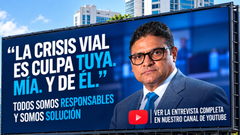 Abinader mueve el Intrant bajo presión por un caos vial que sigue sin respuesta